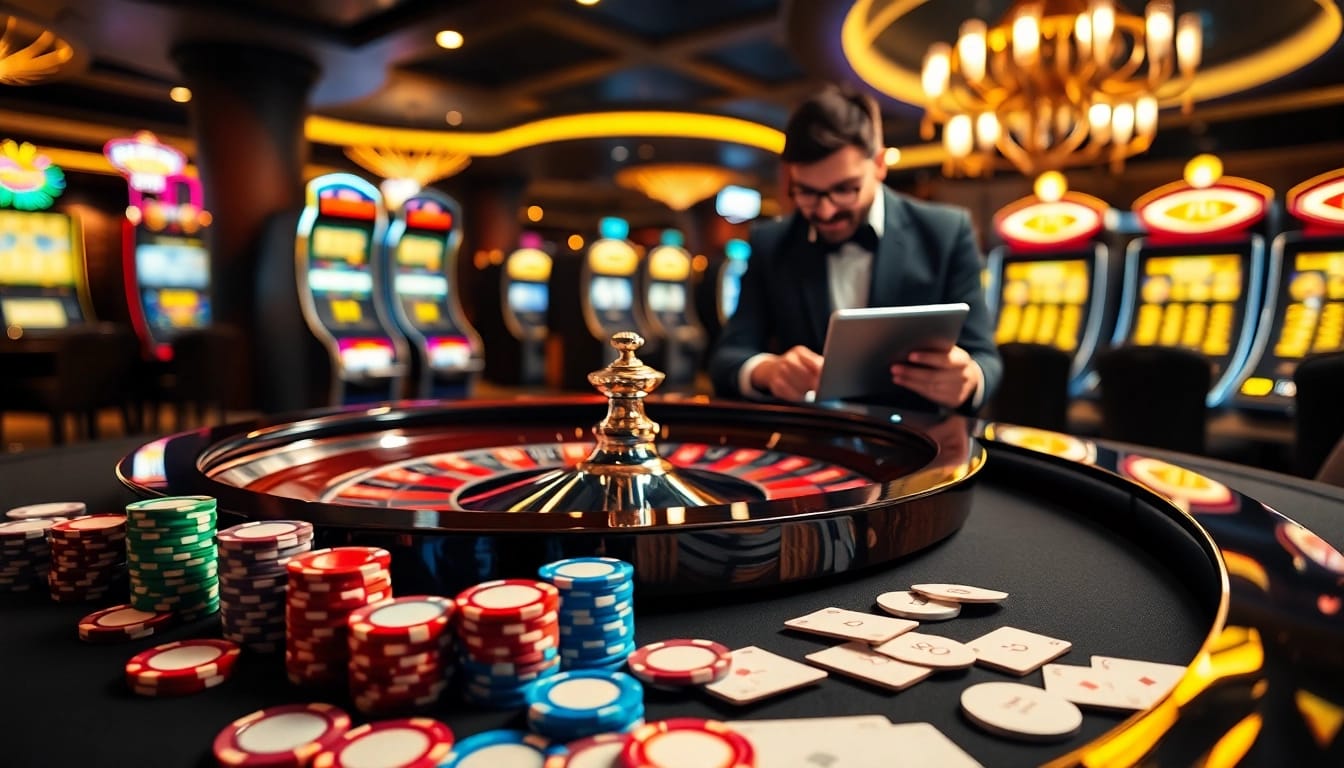 Experience thrilling gaming at AX88 casino with vibrant tables and high-quality gambling interfaces.