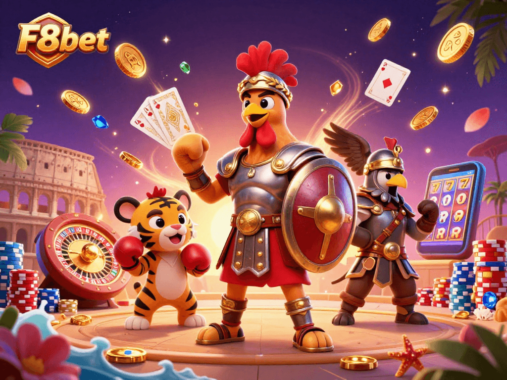 Experience the thrill of gambling with F8bet in a lively 3D arena full of action and excitement.