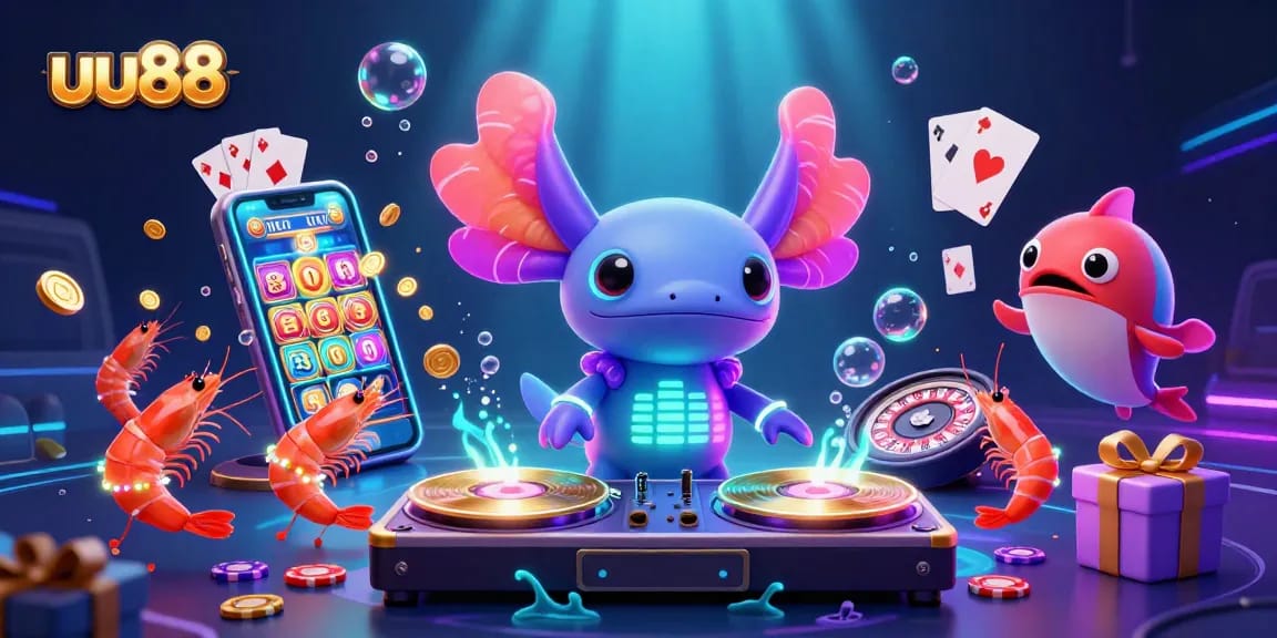 Experience thrilling play at uu88 with vibrant underwater casino elements, showcasing rich gaming excitement.