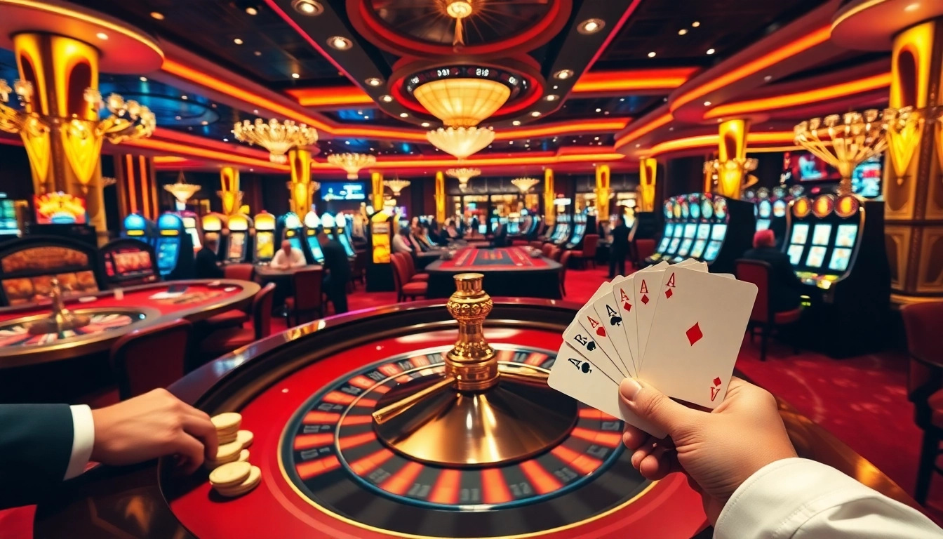 Experience the thrill of winning with high-stakes gaming at https://vb88org.com/, featuring vibrant casino tables and engaged players.