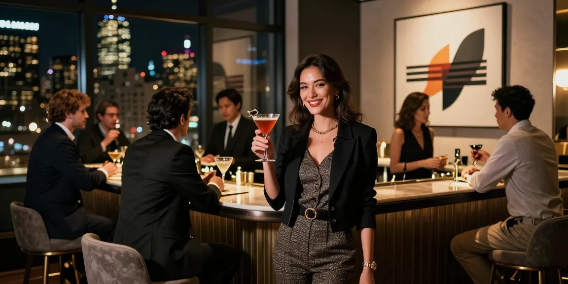 Gecenin keyfini çıkaran şık Küçükçekmece escort bayan, modern bir mekanda.