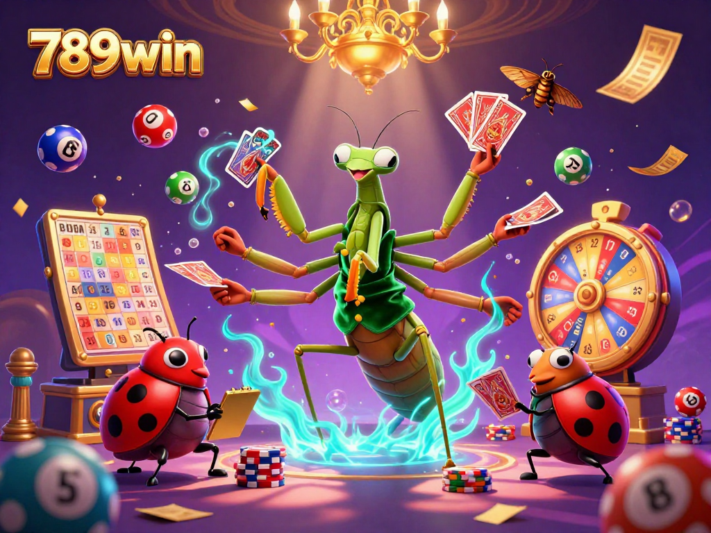 Engage with vibrant gaming scene showcasing 789win with colorful elements and dynamic action.