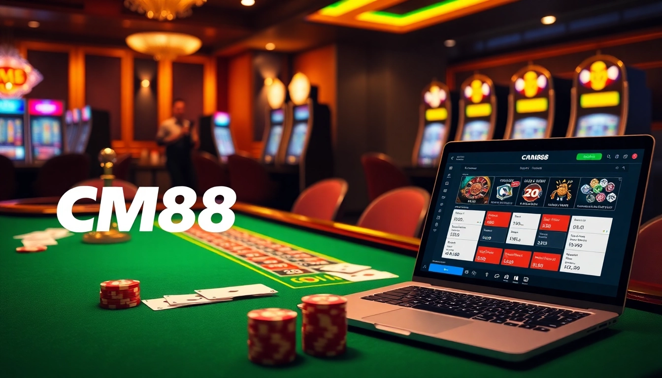 Experience excitement at the CM88 online casino with vibrant tables and thrilling games.