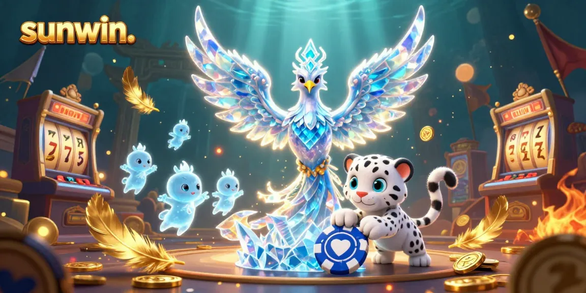 Experience excitement at sunwin. with dynamic 3D characters, vibrant casino elements, and immersive gaming action